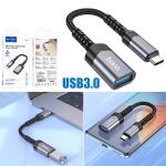 Converter TypeC to USB 3.0 hoco UA24 OGT Type-C - ឌុយបំឡែង OTG hoco UA24 Type-C ទៅ Flash