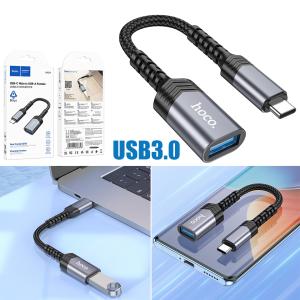 Converter TypeC to USB 3.0 hoco UA24 OGT Type-C - ឌុយបំឡែង OTG hoco UA24 Type-C ទៅ Flash