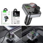 Car Bluetooth FM transmitter PD20W+QC3.0 hoco E86 - ប្លូធូឡាន FM បញ្ជូនសំលេង PD20W+QC3.0 hoco E86