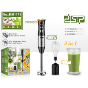 Blender 3in1 set DSP KM1171 - ម៉ាស៊ីនក្រឡុក 3in1 set DSP KM1171
