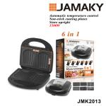 Sandwich maker 6in1 Jamaky JMK2013 - ម៉ាស៊ីនគៀបសាំងវិច 6in1 Jamaky JMK2013