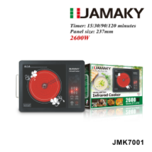 Infrared cooker 2600W JMK7001 - ចង្ក្រានអគ្គិសនី​ អត់រើសឆ្នាំង​​​​​​​​​​​​​ 2600W JMK7001