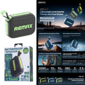Speaker Bluetooth REMAX RB-M7 10W - បាស់ប្ល៊ូធូសប្រើថ្ម REMAX 10W RB-M7