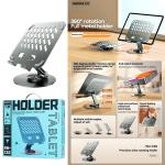 Holder Desk Tablet Pad/Mobile REMAX RM-C60 - ជើងទ្រអាយផែត លើតុ REMAX RM-C60