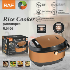 Rice cooker multifunction 5.0LRAF R.0100 - ឆ្នាំងបាយអគ្គិសនីធ្វើបានច្រើនមុខ RAF​ R.0100
