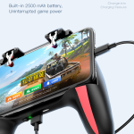 GamePad XO-H10 dual fan charging - ដៃហ្គេម អ៊ិចអូមានកង្ហារពីរ និងថ្មជំនួយ