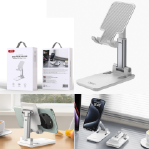 Holder Desk Stand XO C143(PP+PS+silicone) - ជើងទ្រ លើតុ អ៊ិចអូ C143(PP+PS+silicone)