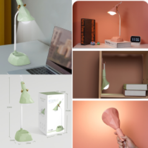 Desk Lamp LED Rechargeable GL301 - អំពូលដាក់លើតុ សាកថ្ម​ GL301