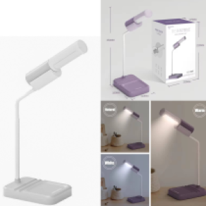 Desk Lamp LED Rechargeable GL300 - អំពូលដាក់លើតុ សាកថ្ម​ GL300