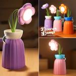 Desk Lamp LED Rechargeable GL371 - អំពូលដាក់លើតុ សាកថ្ម​ GL371
