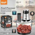 Food processor 3.0L RAF 60W R.7058 6in1 - ម៉ាស៊ីនកិនសាច់​ 3.0L RAF 60W R.7058 6in1