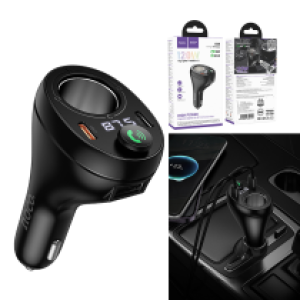 Power Car Charger cigarette E88 Star 35W(2C) - ឆ្នាំងសាកក្នុងឡាន រុន 1 និង រុនសាកថ្ម 2 hoco E88