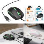 Mouse Wired hoco GM37 Wonderful gaming - ម៉ៅខ្សែរ hoco GM37 Wonderful gaming