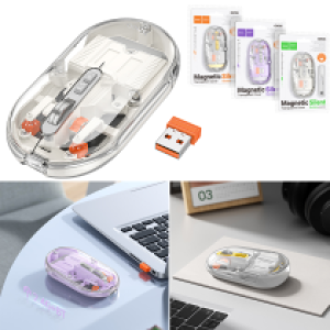 Mouse Wireless hoco GM35 General dual-mode - ម៉ៅអត់ប្រើខ្សែរ hoco GM35 General dual-mode