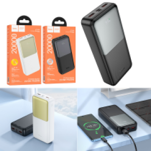 Power Bank hoco J136A 22.5W（PD/QC/FCP/AFC） 20000mAh - ថ្មជំនួយ hoco 136A Fast 22.5W+PD20W 20000មីលីអំពែ
