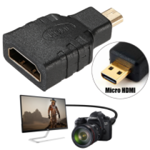 Converter Micro HDMI to HDMI - ឌុយបំឡែង HDMI to HDMI