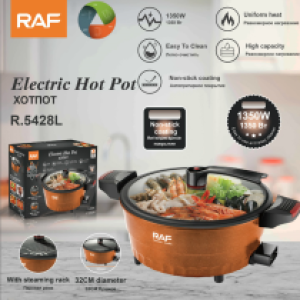 Electric hot pot RAF R.5428L 8L - ឆ្នាំងស៊ុបអគ្គិសនីចំណុះ RAF R.5428L 8L