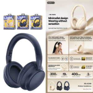 Headset Bluetooth REMAX RB-100HB - កាសប្ល៊ូធូសក្តោបត្រជៀក REMAX RB-100HB
