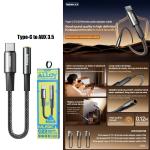 Converter Type-C to AUX 3.5 Audio REMAX C23 - ឌុយបំលែង Type-C ទៅមូល AUX 3.5 REMAX C23