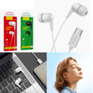 Earphone Wire Type-C hoco M97 - កាសខ្សែ Type C ហូកូ M97