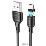 Cable Charger Magnetic hoco X52 Micro - ខ្សែសាកក្បាលដែកឆក់ ហូកូ X52 Micro