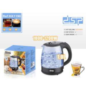 Electric kettle DSP KK190 1.0L - កំសៀវទឹកអគ្គិសនី DSP KK190 1.0L