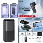 Power Bank Remax RPP-177 2.4A 30000mAh - ថ្មជំនួយ Remax RPP-177 2.4A 30000 មីលីអំពែ