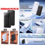 Power Bank Remax FCP-2 20W(PD/QC)20000mAh 3in1 3C - ថ្មជំនួយ Remax FCP-2 20W(PD/QC)20000 មីលីអំពែ 3in1 CCC
