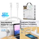 Cable Charger Remax RC-191 Type-C to Type-C 65W - ខ្សែសាកស៊ីលីខូន Remax RC-191 Type-C to TypeC 65W