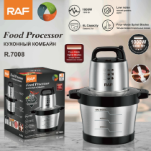 Food processor 6.0L RAF 1000W R.7008 - ម៉ាស៊ីនកិនសាច់​ 6.0L RAF 1000W R.7008