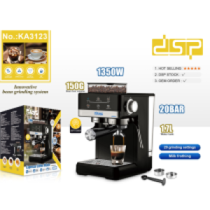 DSP coffee maker KA3123 - ម៉ាស៊ីនឆុងកាហ្វេ Espresso KA3123