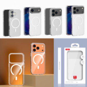Case Clear TPU magnetic XO K13B iPhone 17 Air - ស្រោមជ័រថ្លា មេដែកឆក់ XO K13B iPhone 17 Air