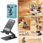 Holder Desk Tablet Pad/Mobile REMAX RM-C38 Alloy Rotary - ជើងទ្រអាយផែត លើតុ REMAX RM-C38 ដែកញ៉ូម