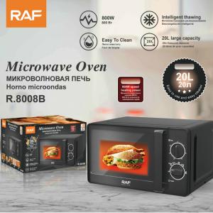 Microwave oven RAF 8008B 20L - ម៉ាស៊ីនម៉ាយក្រូវ៉េវអូវិន​ RAF 8008B 20L