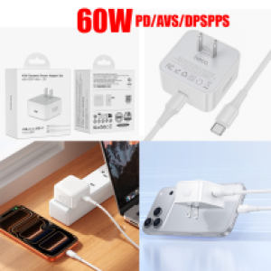 Power Charger hoco C161 PD40W Set (TypeC to TypeC) - ឆ្នាំងសាក ខ្វីកឆាច hoco C161 PD40W ឈុត (Type-C to Type-C)