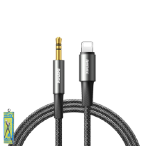 Converter Lightning to AUX 3.5mm Female REMAX CB08(i-3.5M) - ឌុយបំលែង iPhone ទៅ ឌុយកាស 3.5មម ញី REMAX CB08(i-3.5M)