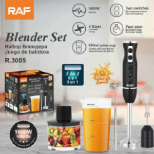 Hand blender set RAF R.3005 5in1 - ម៉ាស៊ីនក្រឡុកកាន់ដៃ RAF R.3005 5in1