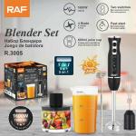 Hand blender set RAF R.3005 5in1 - ម៉ាស៊ីនក្រឡុកកាន់ដៃ RAF R.3005 5in1