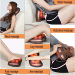 Massager neck pillow 4 balls - ម៉ាស្សាករ ឃ្លី 4 គ្រាប់