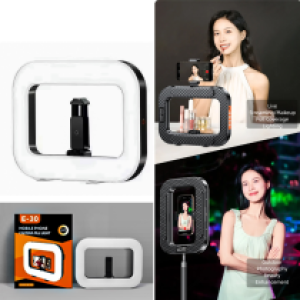 LED CAMERA FILL LIGHT Live E-30 - អំពូលមូល ស៊ែលហ្វី E-30