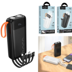 Power Bank hoco J151A 20000mAh Set (Micro/iPhone/TypeC) - ថ្មជំនួយ hoco J151A ឈុត(Micro/iPhone/TypeC) 20000មីលីអំពែ