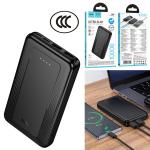 Power Bank hoco J165 3C(CCC) 10000mAh - ថ្មជំនួយ hoco J165 3C(CCC) 10000មីលីអំពែ