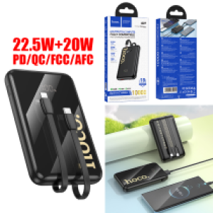 Power Bank hoco Q37 22.5W(PD/QC)Set (iPhone/TypeC) 10000mAh - ថ្មជំនួយ hoco Q37 Fast 22.5W+PD20W ឈុត(iPhone/TypeC) 10000មីលីអំពែ
