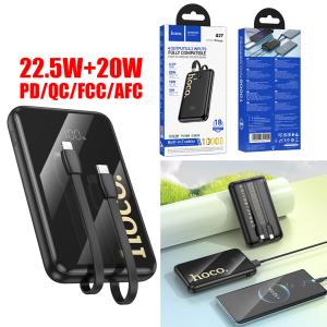 Power Bank 10000mAh hoco Q37 22.5W(QC/FCP/SCP/AFC) Set (iPhone/TypeC) - ថ្មជំនួយ hoco Q37 22.5W(QC/FCP/SCP/AFC) ឈុត(iPhone/TypeC) 10000មីលីអំពែ