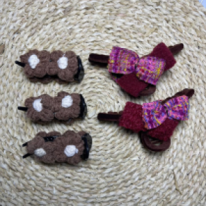 Clip Hair #Brown - ដង្កៀបកៀបសក់