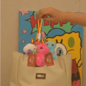 Unicorn Doll 12cm (ordinary hanging) - តុក្កតាយូនីខន 12cm (ordinary hanging)