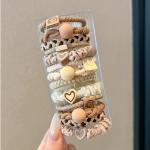 Tie Hair B9 #pieces of milk tea - ចំណងចងសក់ B9 #pieces of milk tea