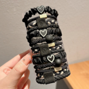 Tie Hair B12 #classic black 15 sticks - ចំណងចងសក់ B12 #classic black 15 sticks