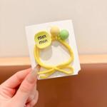 Tie Hair​ B16 MIN #yellow/green/Rose red - ចំណងចងសក់ B16 MIN #yellow