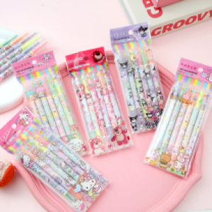 Pen Highlighter watercolor 6Pack - ប៊ិច​ ​Highlighter watercolor 6Pack